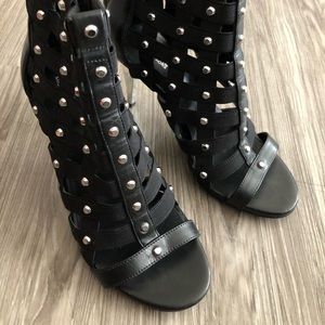 Michael Kors Silver/gun shoes